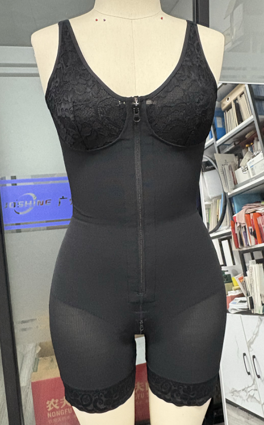 Shapshe® Faja Moldeadora de Cuerpo Completo con Control de Abdomen y Copa de Encaje en Forma de Reloj de Arena