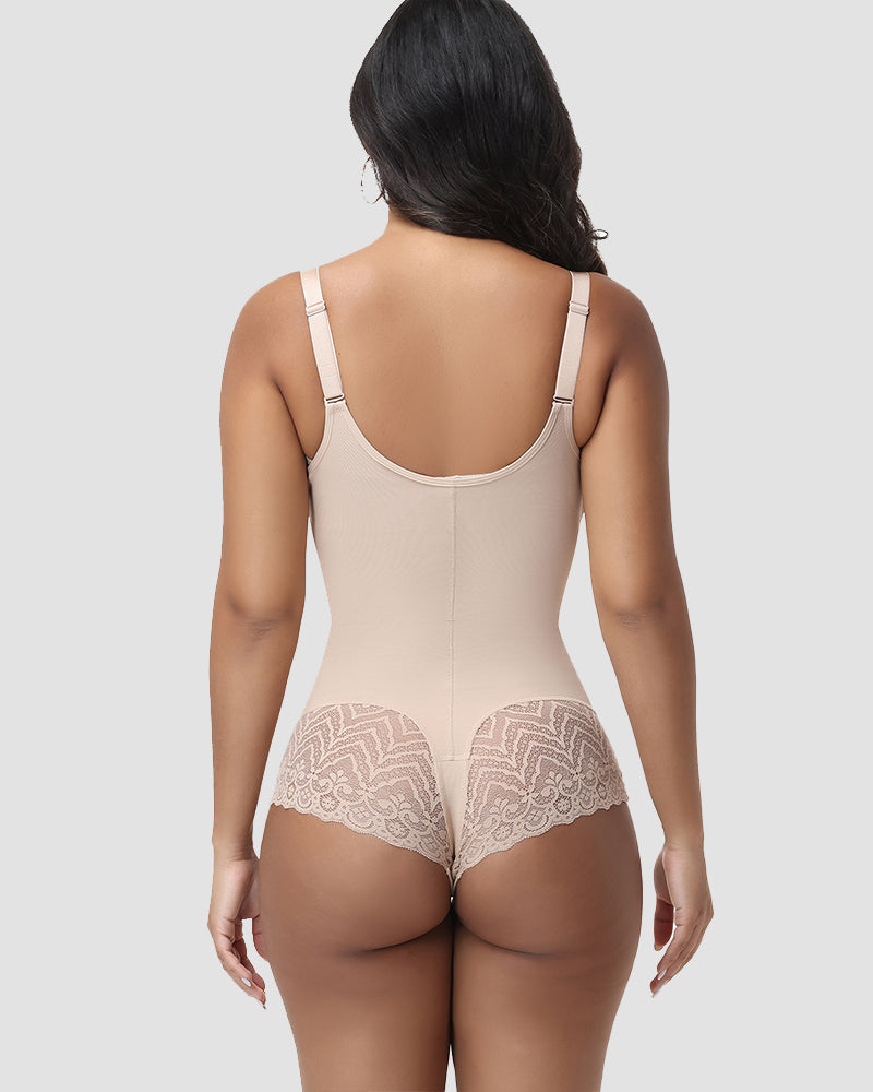 Shapshe® Body Moldeador de Compresión Doble con Encaje