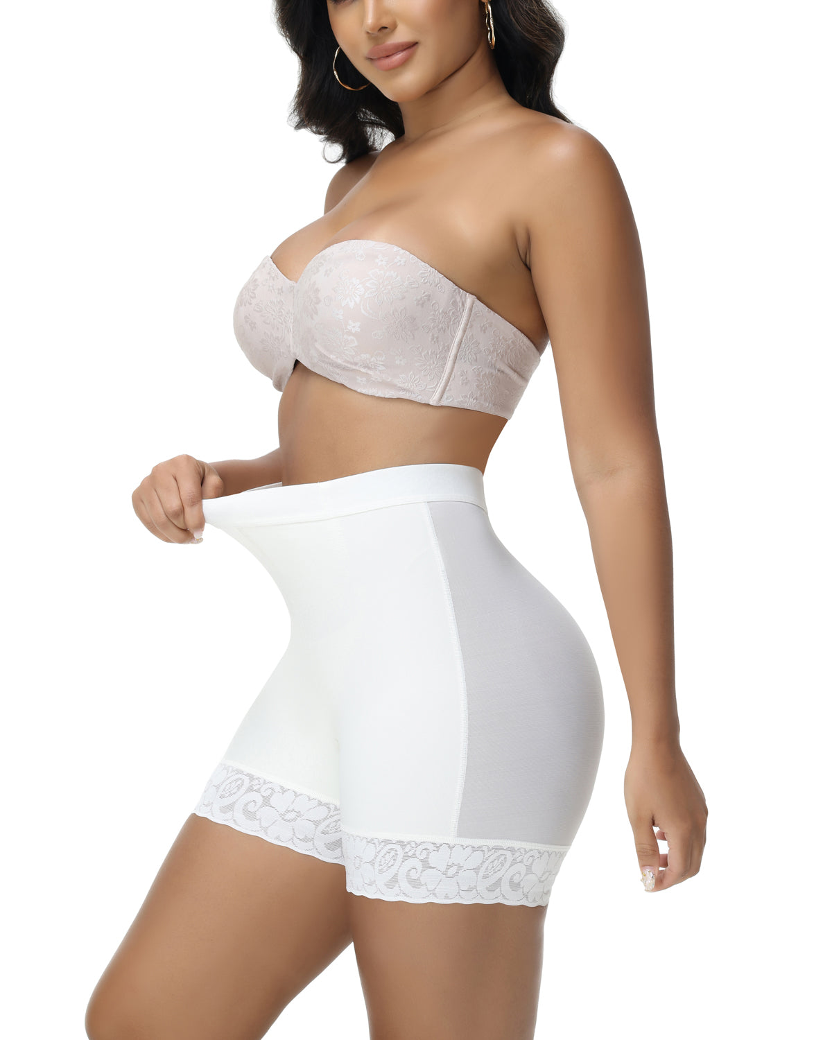 Shapshe® Shorts Faja de Control Abdominal Ultra Invisible Malla Moldeadora BBL