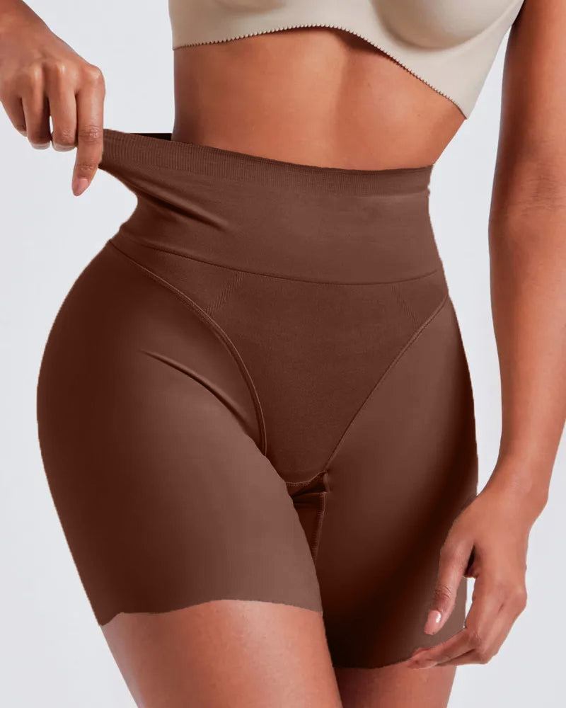 Shorts moldeadores sin costuras con control de abdomen y levantamiento de glúteos