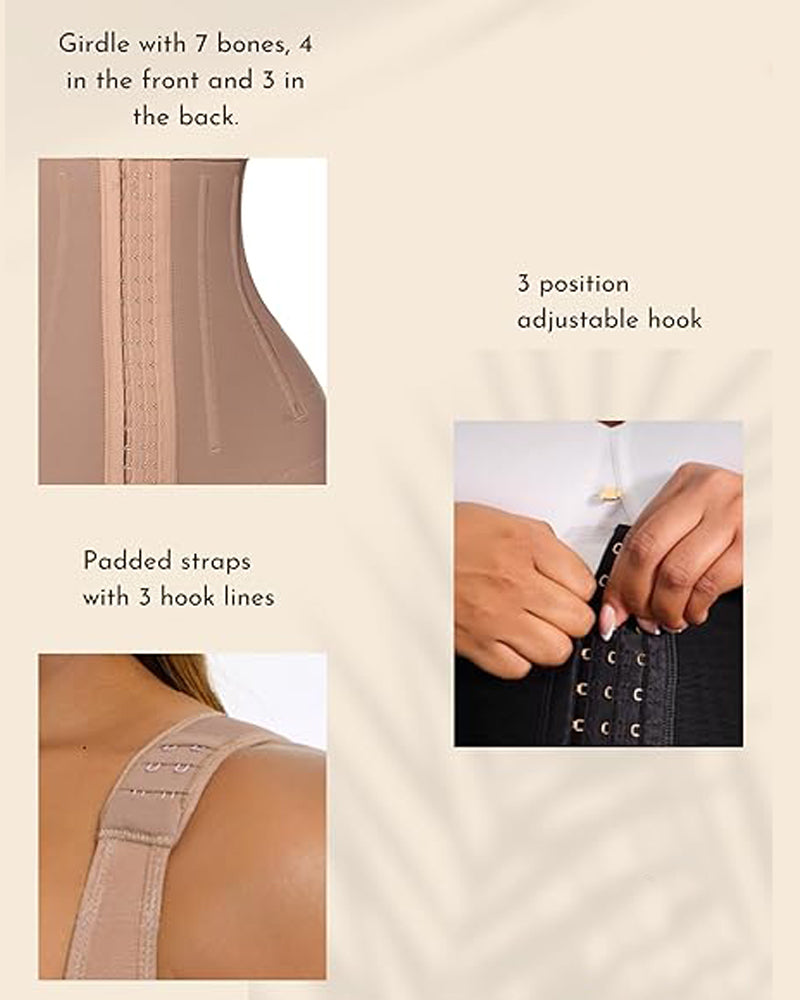 Prenda de Compresión Shapshe® Short Moldeador para Mujer con Sostén