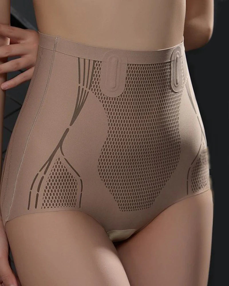 Panty Moldeador Mágico de Fibra de Grafeno con Control de Abdomen, Levantamiento de Glúteos y Cintura Alta Adelgazante