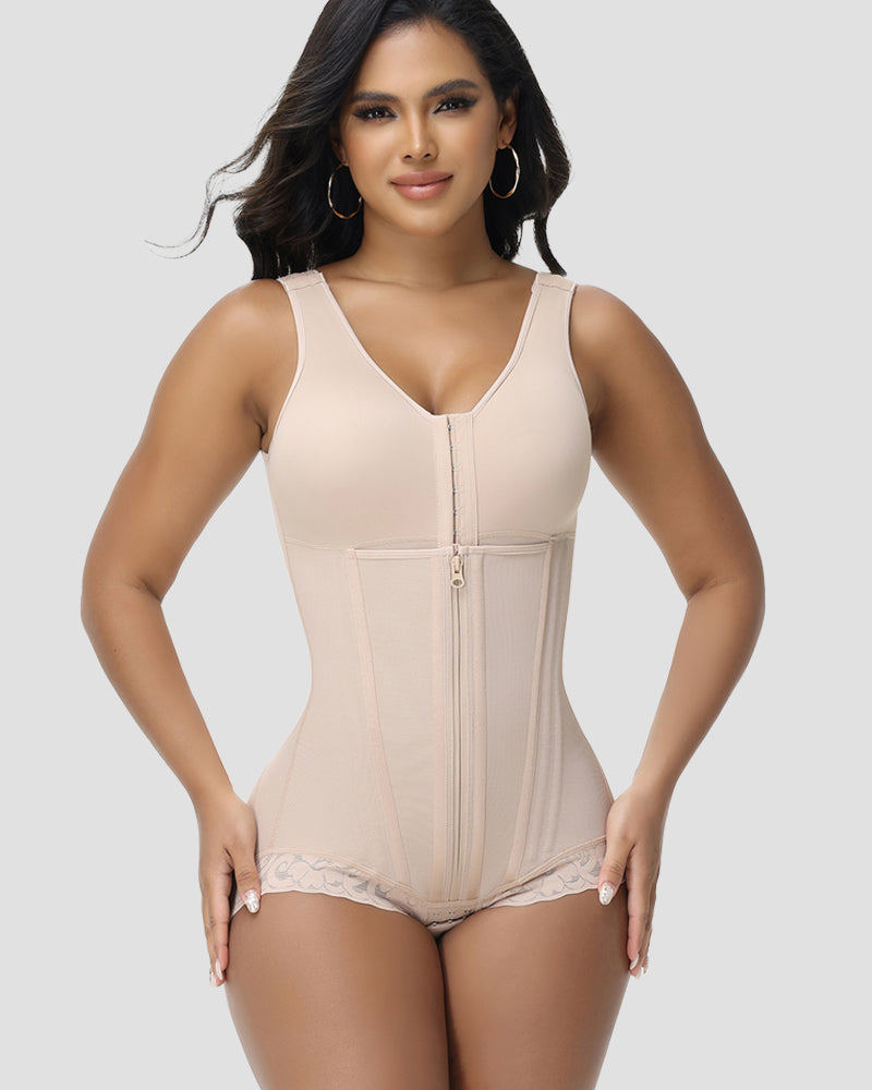 Shapshe® Fajas Colombianas Moldeador Corporal Overbust de Doble Compresión