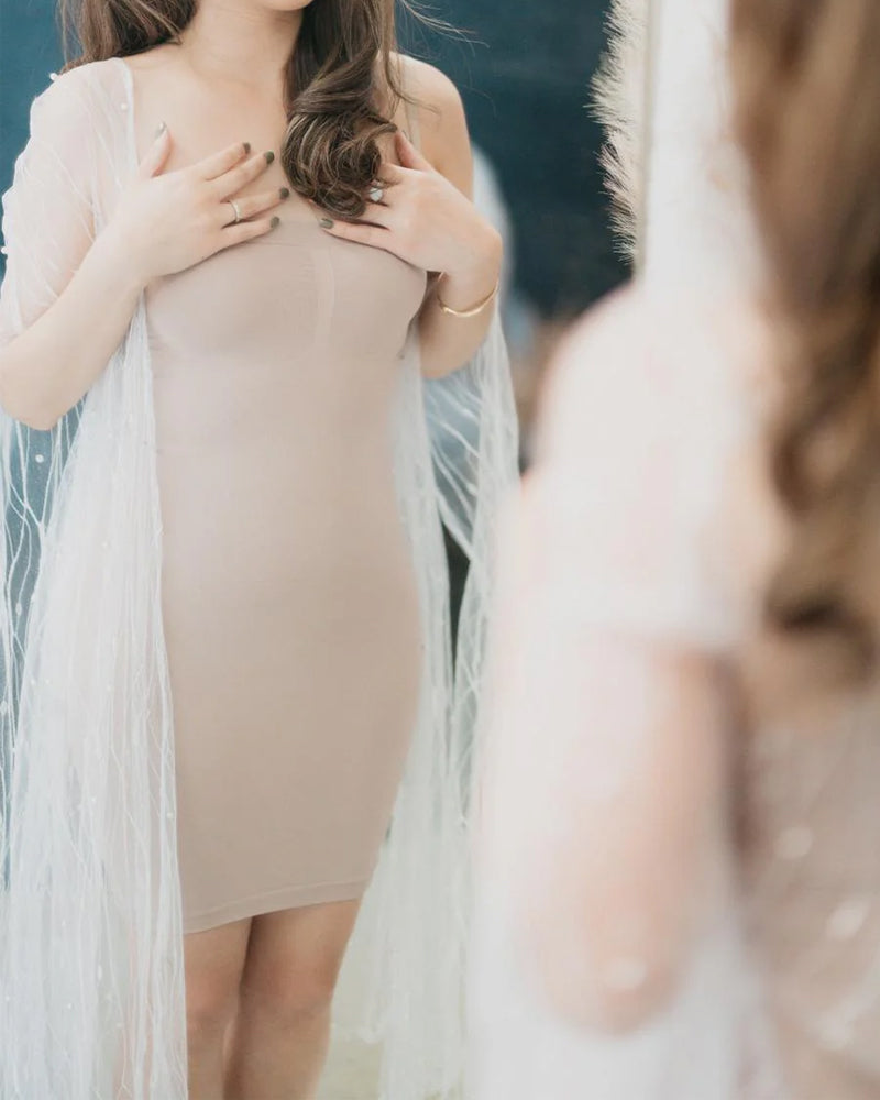 Faja Moldeadora Sin Costuras para Mujer, Tipo Body, para Usar Bajo Vestidos