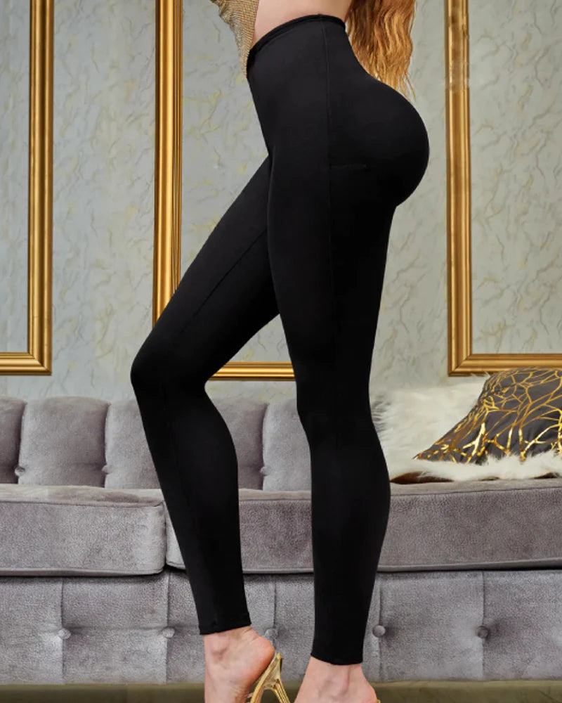 Leggings Moldeadores de Cintura Alta con Control de Abdomen, Levantamiento de Glúteos y Efecto Adelgazante