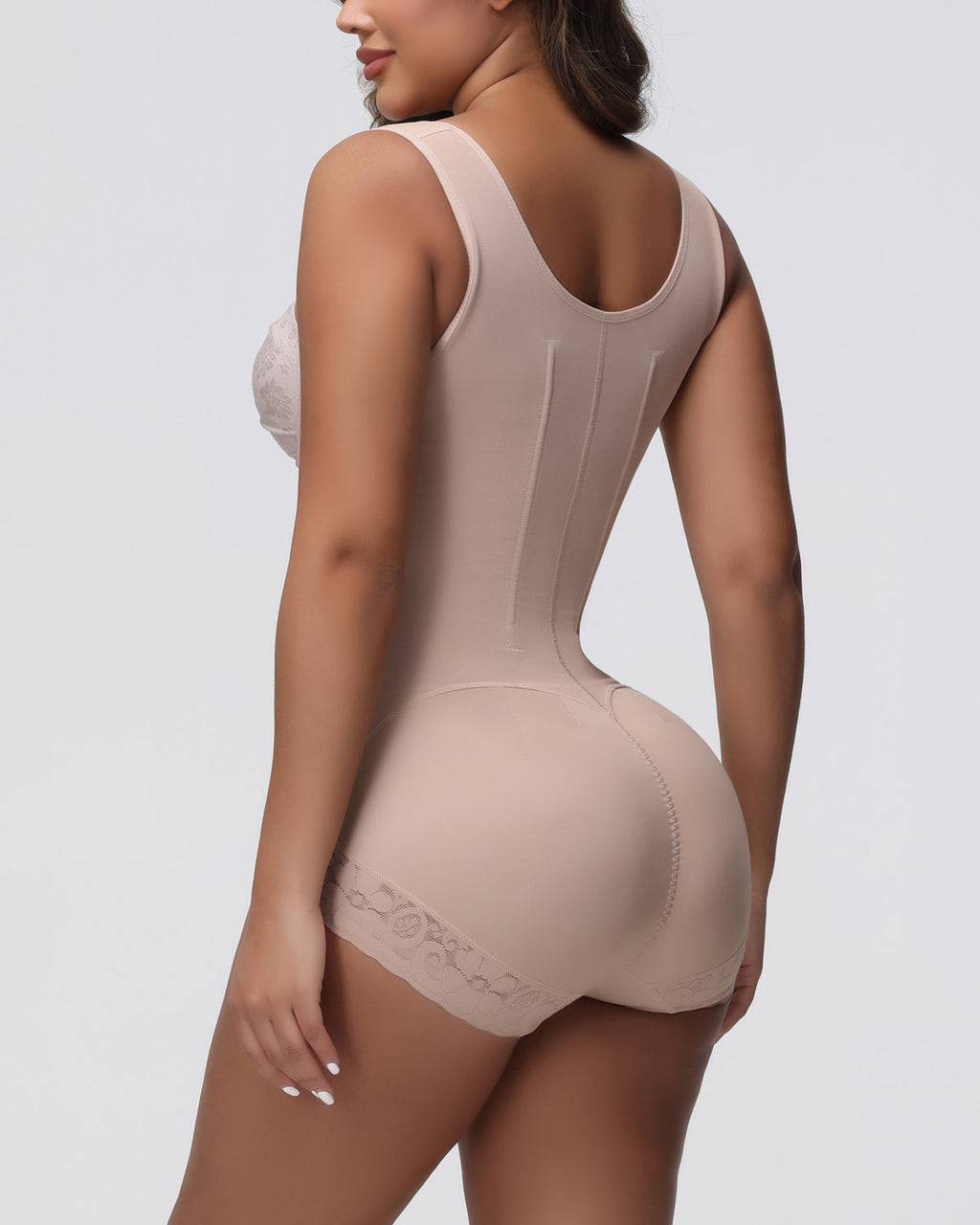 Shapshe® Fajas Colombianas Corset Moldeador Postparto Postcirugía con Varillas de Acero