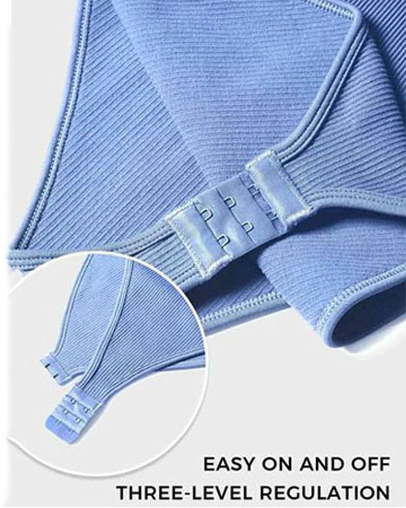 Body de Moldeador Femenino Sexy Sin Mangas con Cuello Cuadrado y Diseño Acanalado