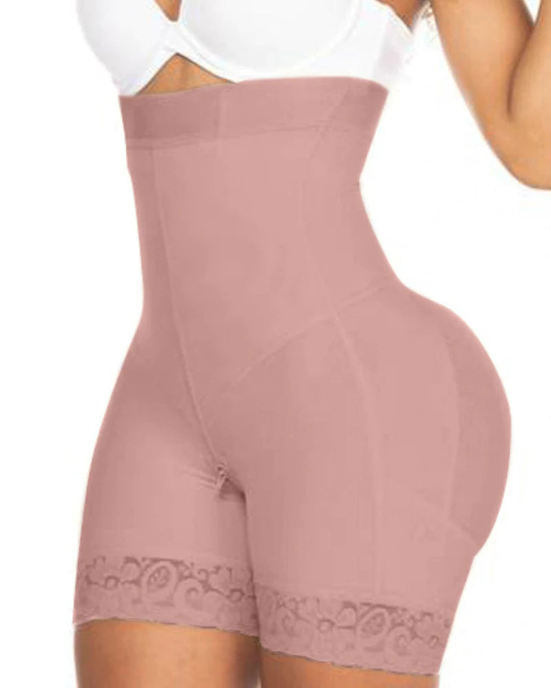 Shapshe® Shorts Moldeadores de Cintura Alta con Encaje para Levantar Glúteos
