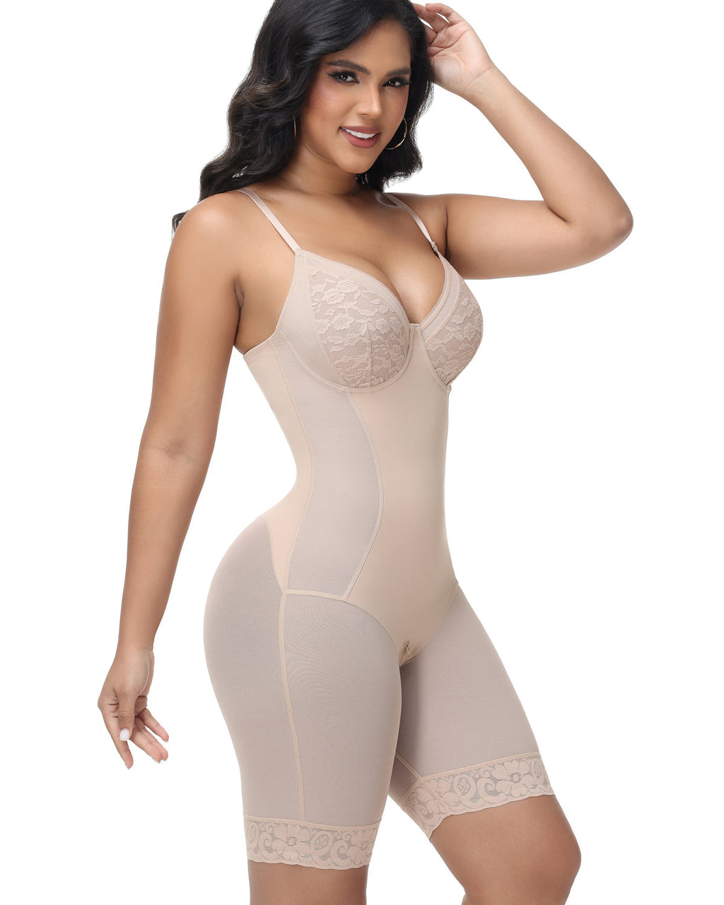 Shapshe® Body Moldeador Levantacola con Copa de Encaje