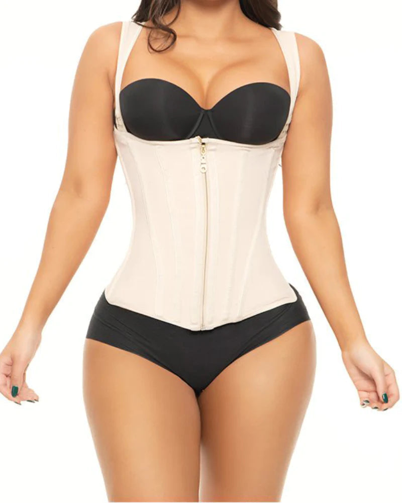 Shapshe® Top Moldeador de Cintura con Cremallera y Pecho Integrado