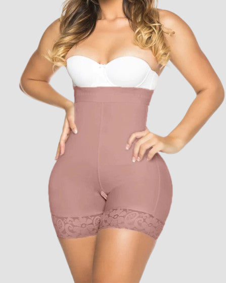 Shapshe® Shorts Moldeadores de Doble Compresión Levanta Glúteos con Control de Abdomen