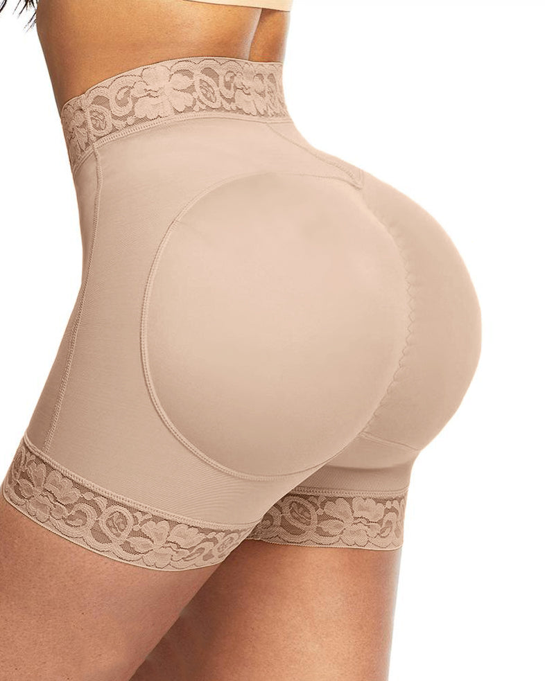 Shapshe® Shorts Moldeadores Levanta Glúteos de Cintura Media con Control de Abdomen para Mujer