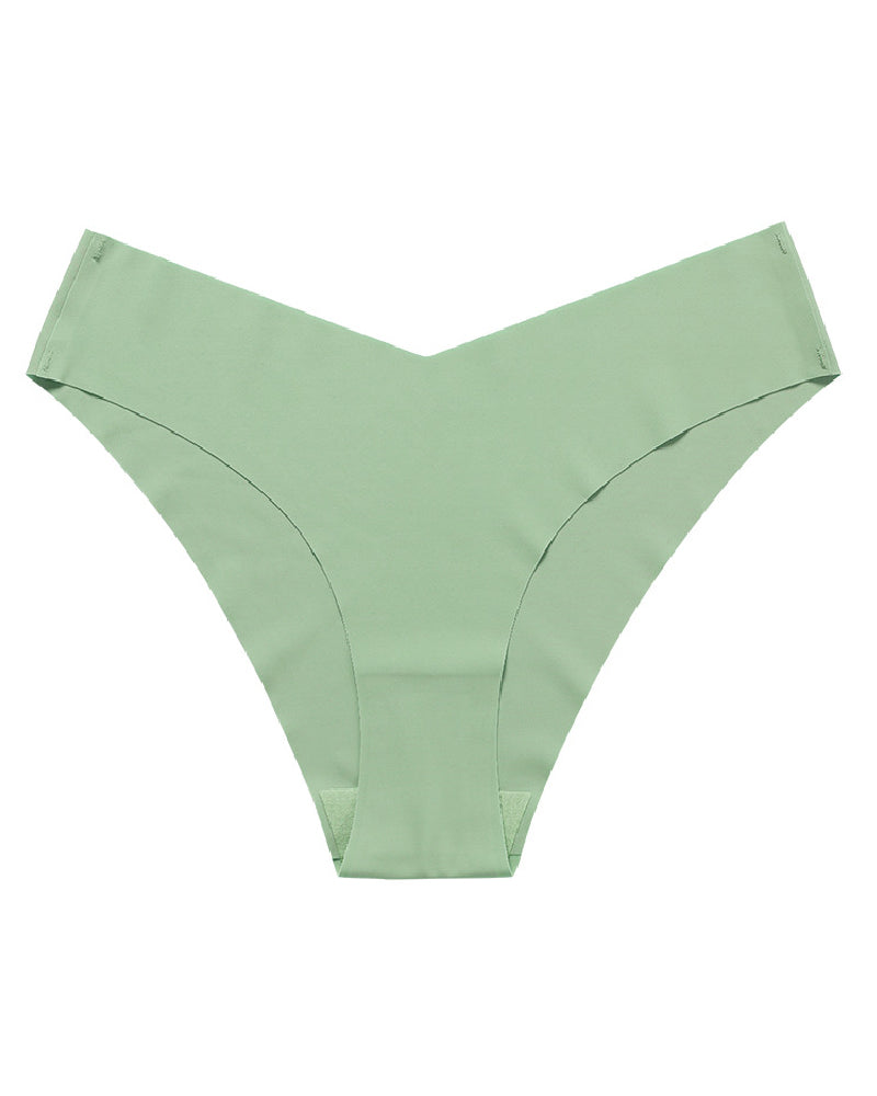 Bragas Sexy de Hielo de Seda, Tiro Bajo, Sin Costuras, Multicolor, Ropa Interior