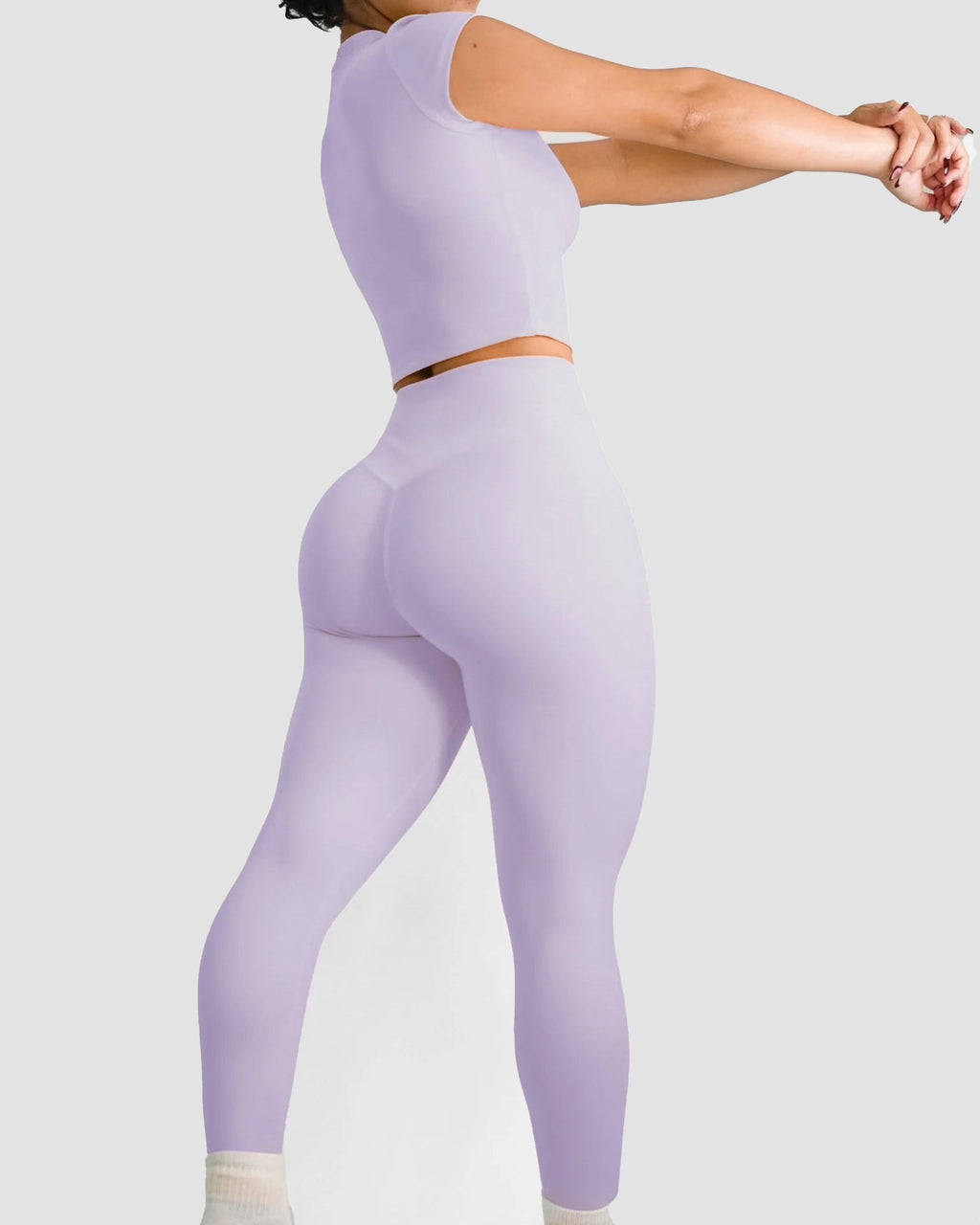 Conjunto de Yoga Ajustado para Fitness