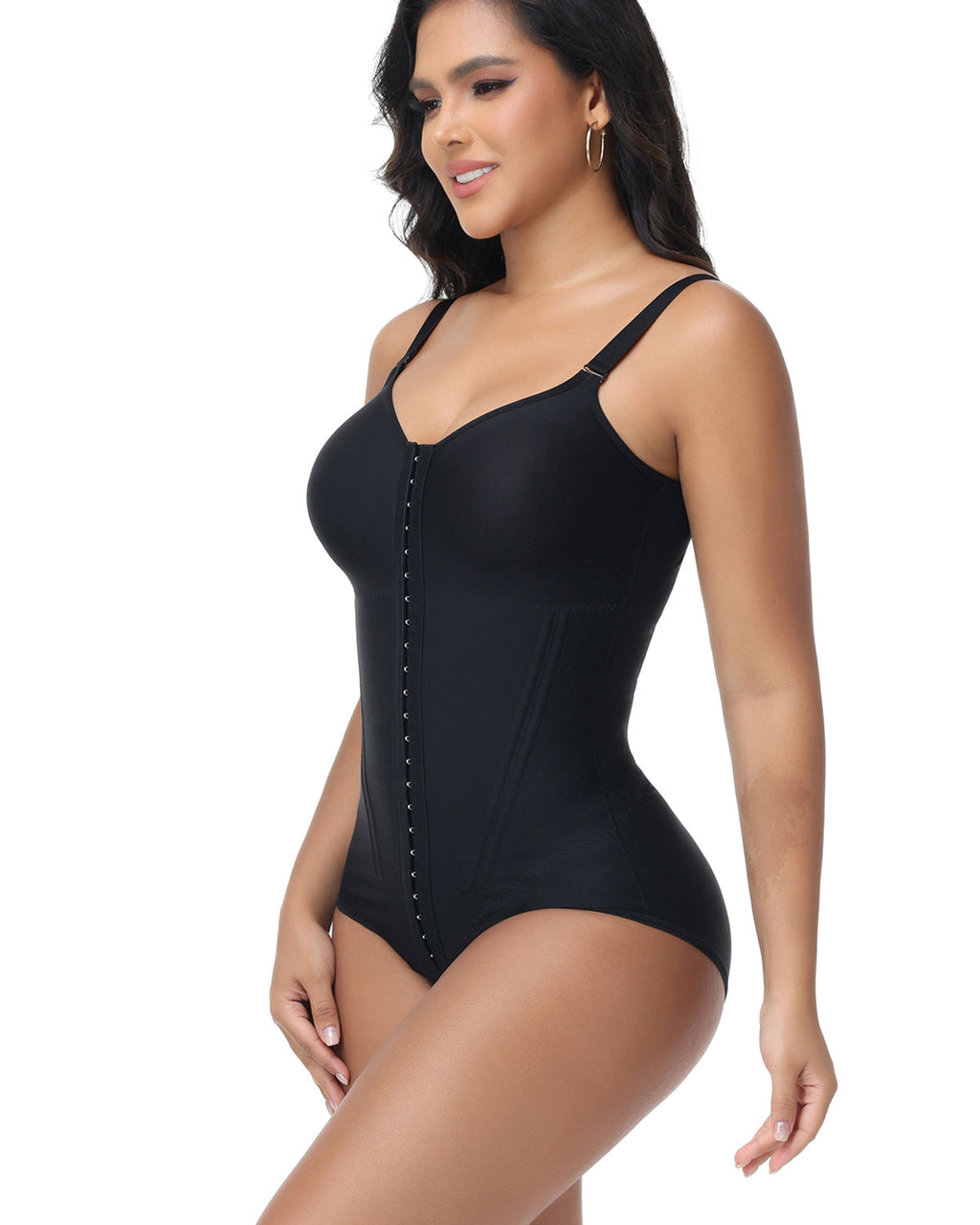 Shapshe® Fajas Colombianas con Ganchos Moldeador Corporal de Control Abdominal