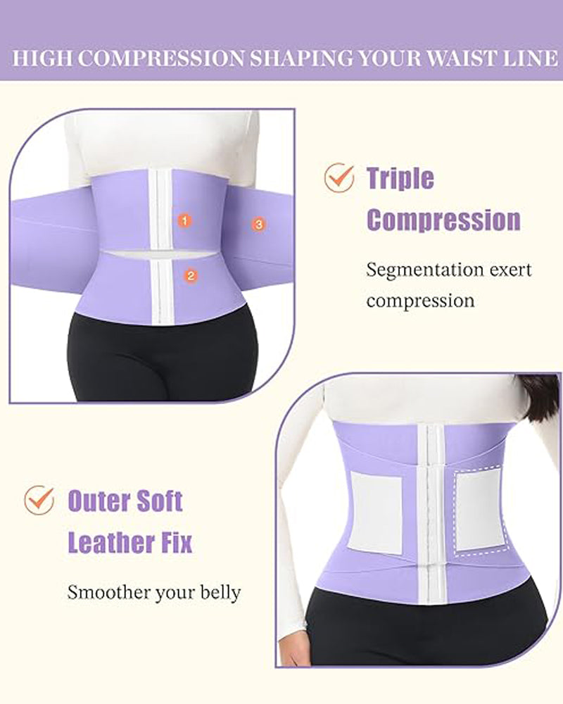 Shapshe® Faja Moldeadora de Cintura en Reloj de Arena con Soporte Firme