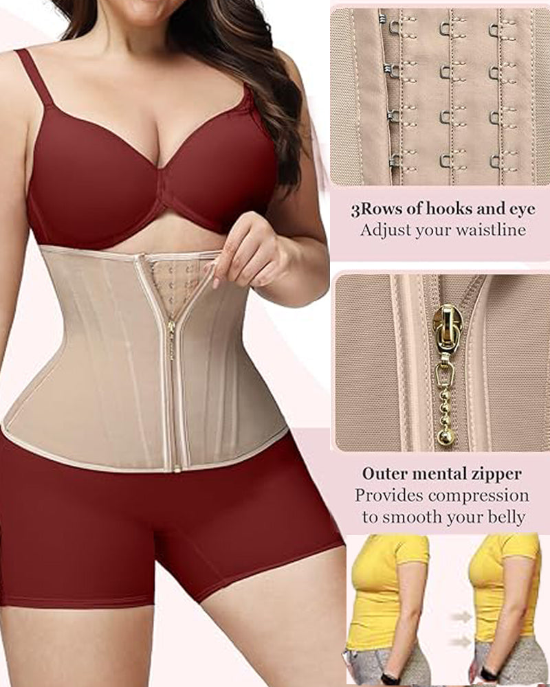 Shapshe® Top Reductor de Cintura con Cremallera y Ajuste Frontal tipo Body Tank Top