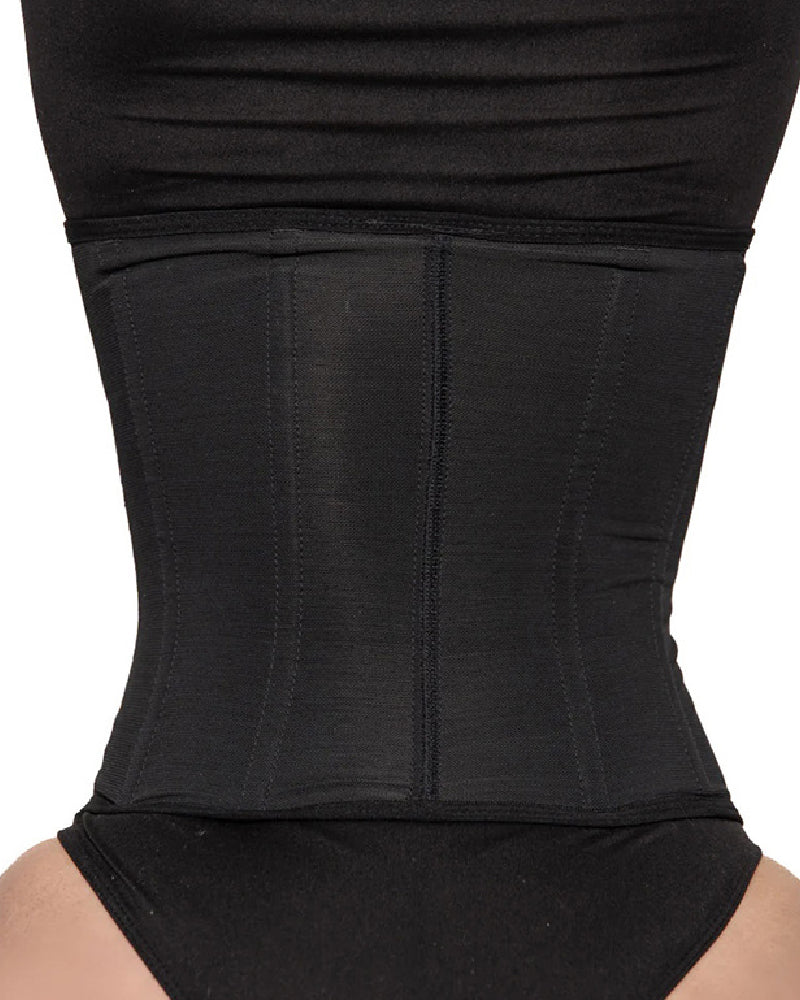 Faja Corset para Mujer con 9 Varillas, Control de Abdomen, Cierre de Cremallera, Entrenador de Cintura Reloj de Arena para Ejercicio