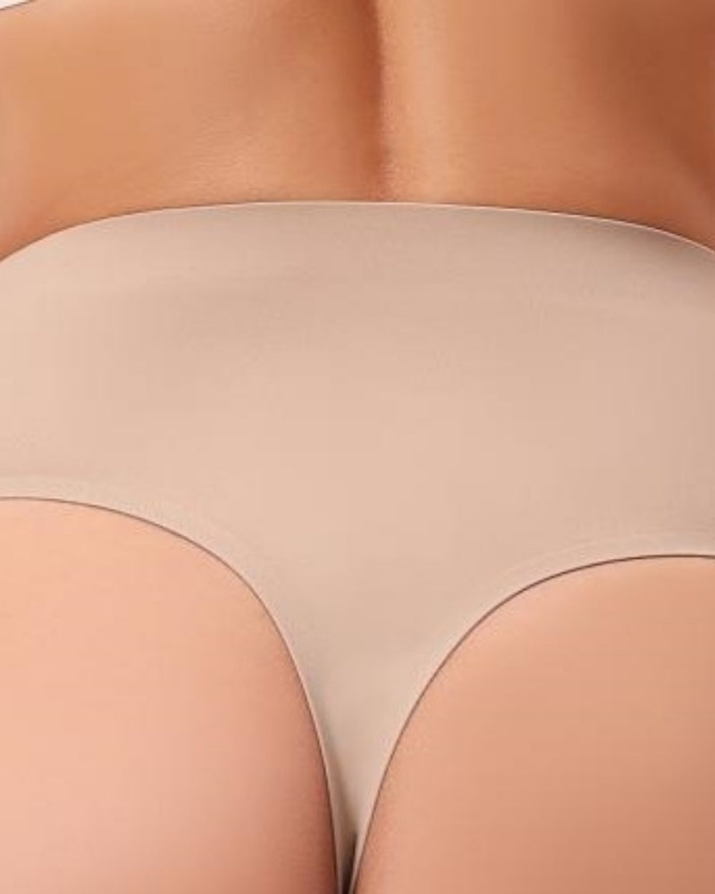 Tanga moldeadora sin costuras de tiro medio para mujer