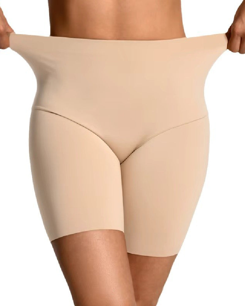 Shorts moldeadores de faja gruesos antideslizantes con control de abdomen y elasticidad sin costuras