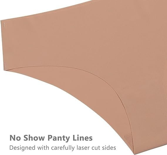 Bragas Sexy de Hielo de Seda, Tiro Bajo, Sin Costuras, Multicolor, Ropa Interior