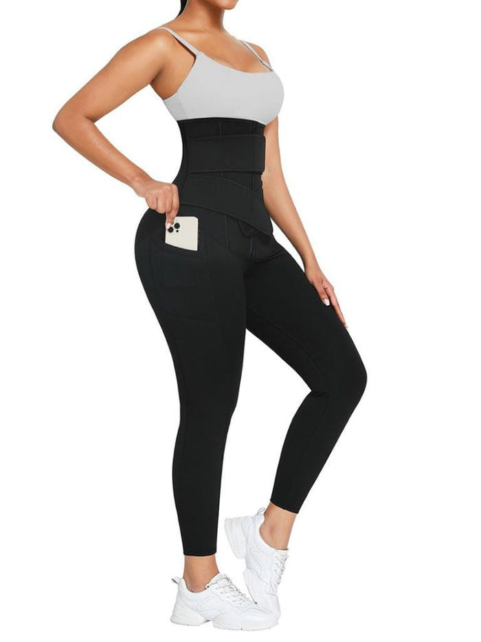 Leggings Levanta Glúteos con Control de Abdomen Elásticos