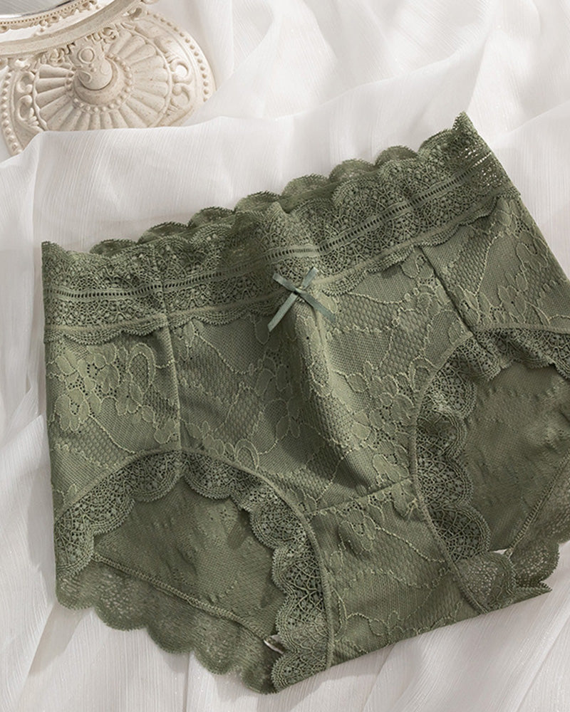 Ropa Interior de Encaje de Seda para Dama