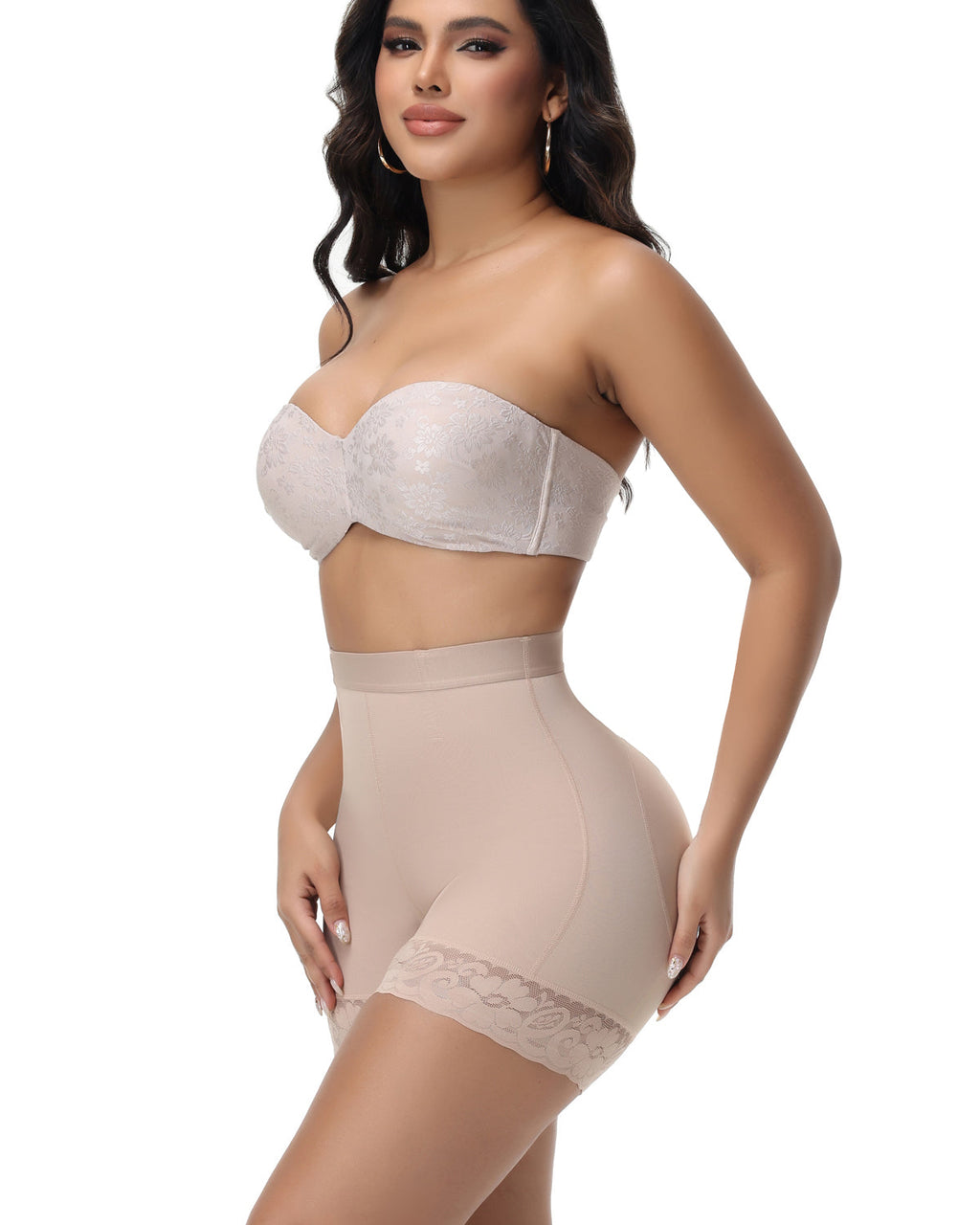 Shapshe® Shorts Moldeadores Sin Costuras de Cintura Alta con Efecto Levanta Glúteos (Preventa)