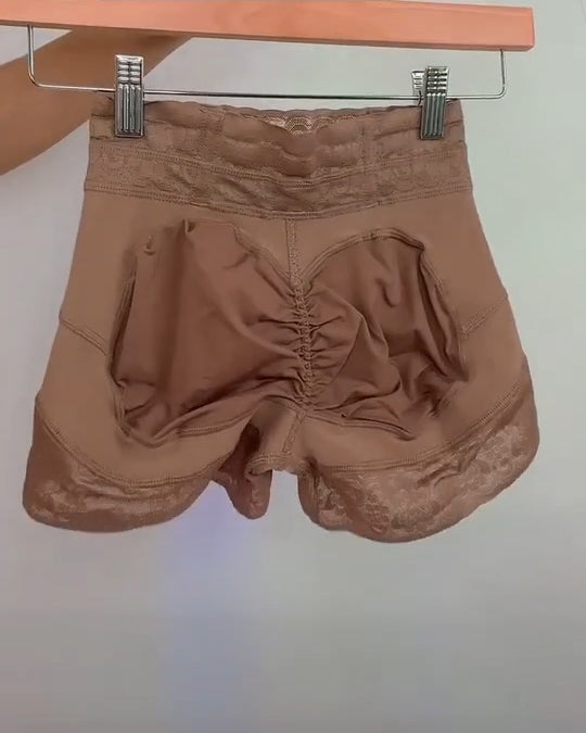 Shapshe® Short Clásico de Encaje Levantador de Glúteos Fajas Moldeadoras de Cuerpo