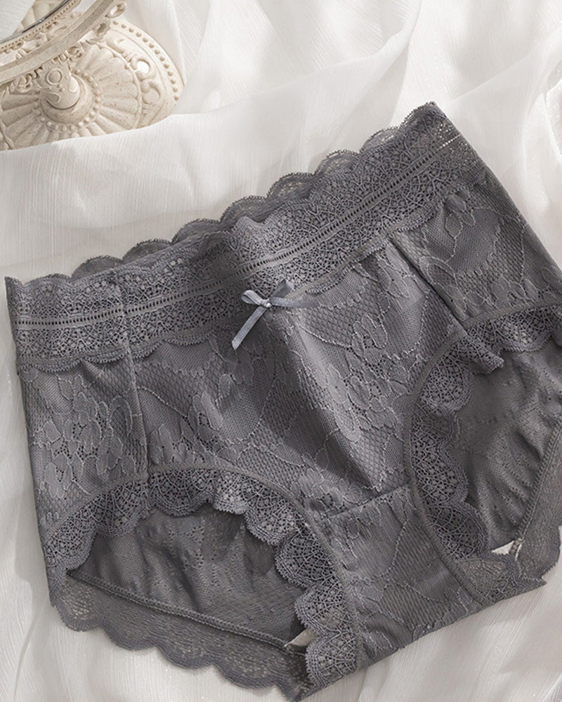 Ropa Interior de Encaje de Seda para Dama
