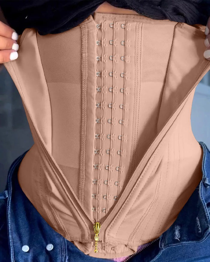 Shapshe® Top Reductor de Cintura con Cremallera y Ajuste Frontal tipo Body Tank Top