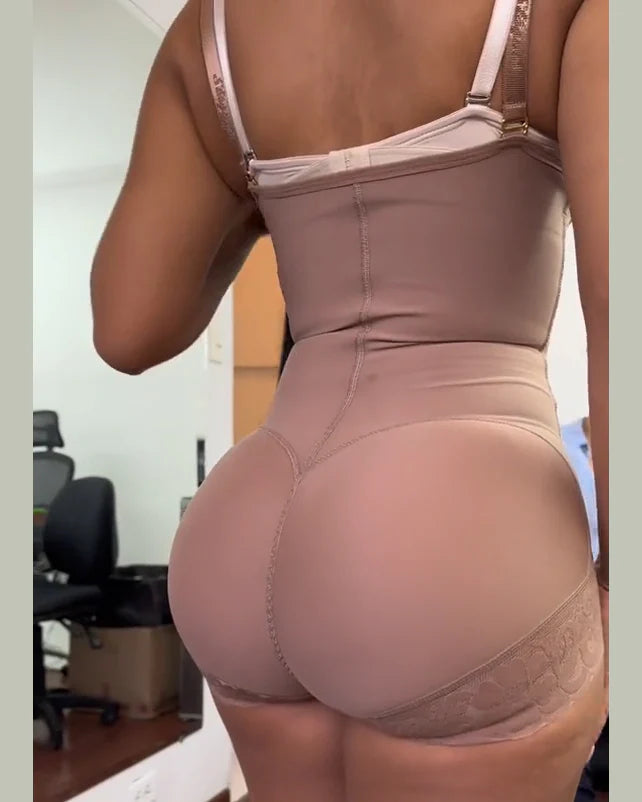 Shapshe® Faja Moldeadora de Abdomen con Cierre y Escote Abierto