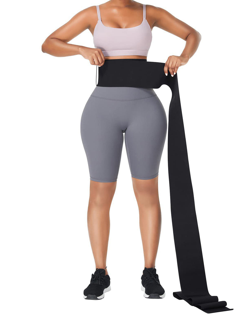 Faja Reductora para Mujer Cinturón Moldeador Cintura Faja Abdomen Talla Plus Banda Ajustable