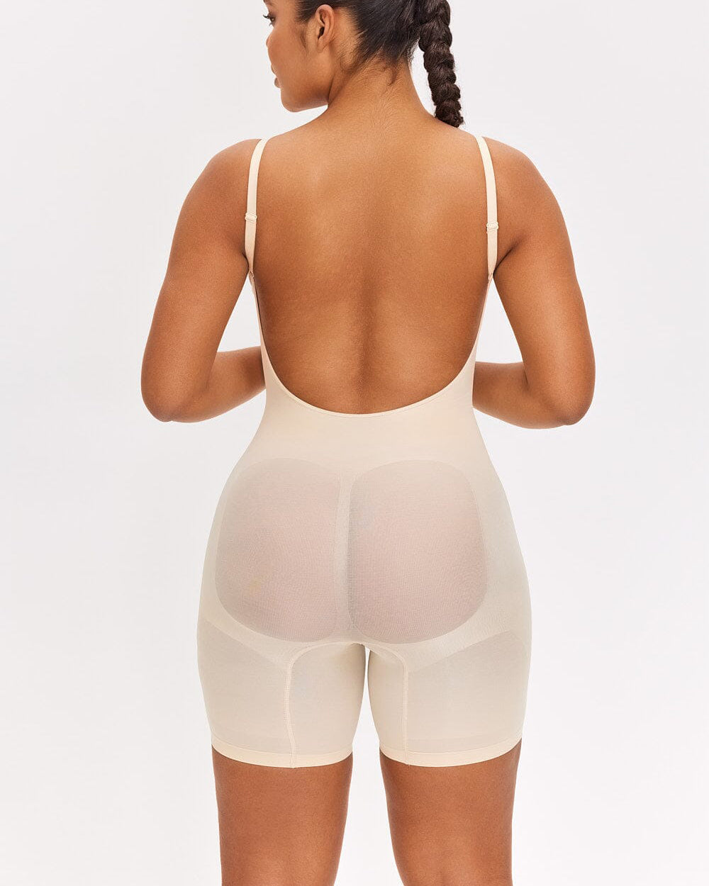 Body de Moldeador Sin Costuras, Espalda Descubierta y Efecto Alisador
