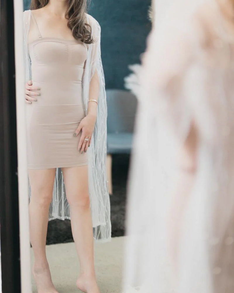 Faja Moldeadora Sin Costuras para Mujer, Tipo Body, para Usar Bajo Vestidos