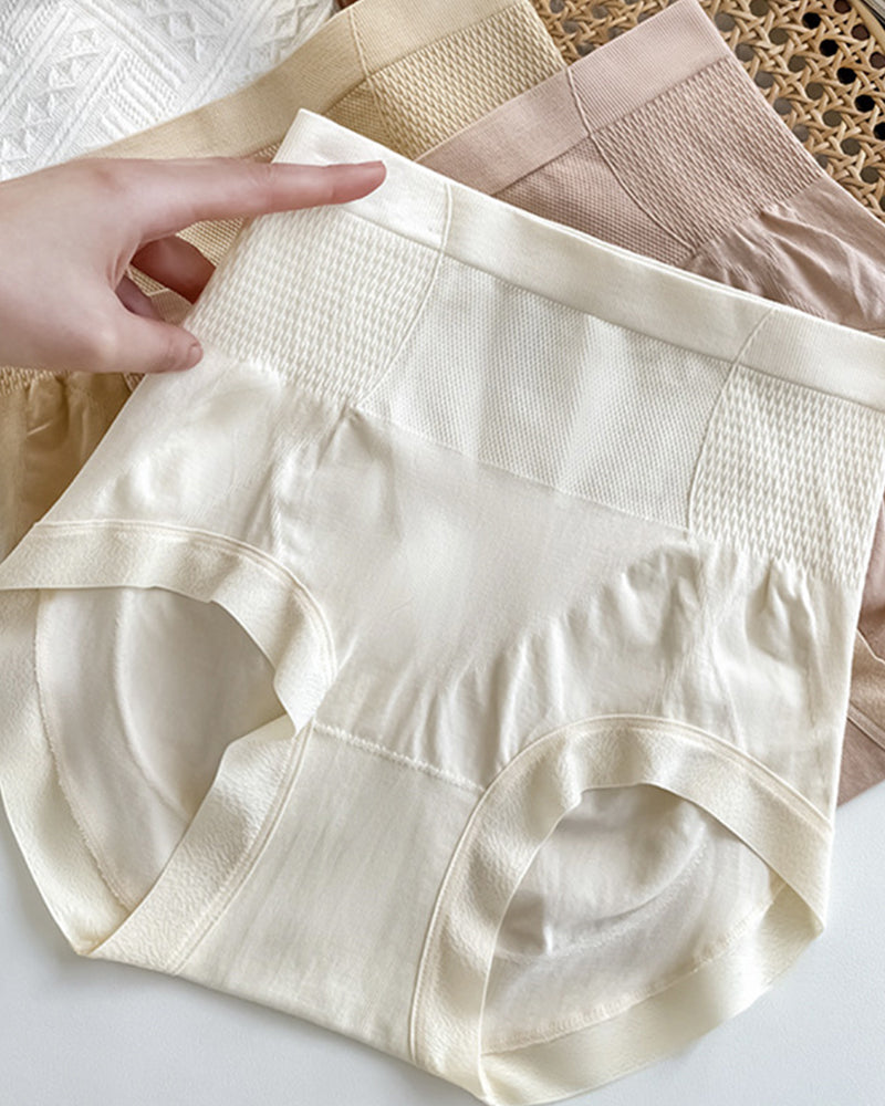 Bragas de Cintura Alta con Control Abdomen Sin Costuras, Antibacterianas y Levanta Glúteos