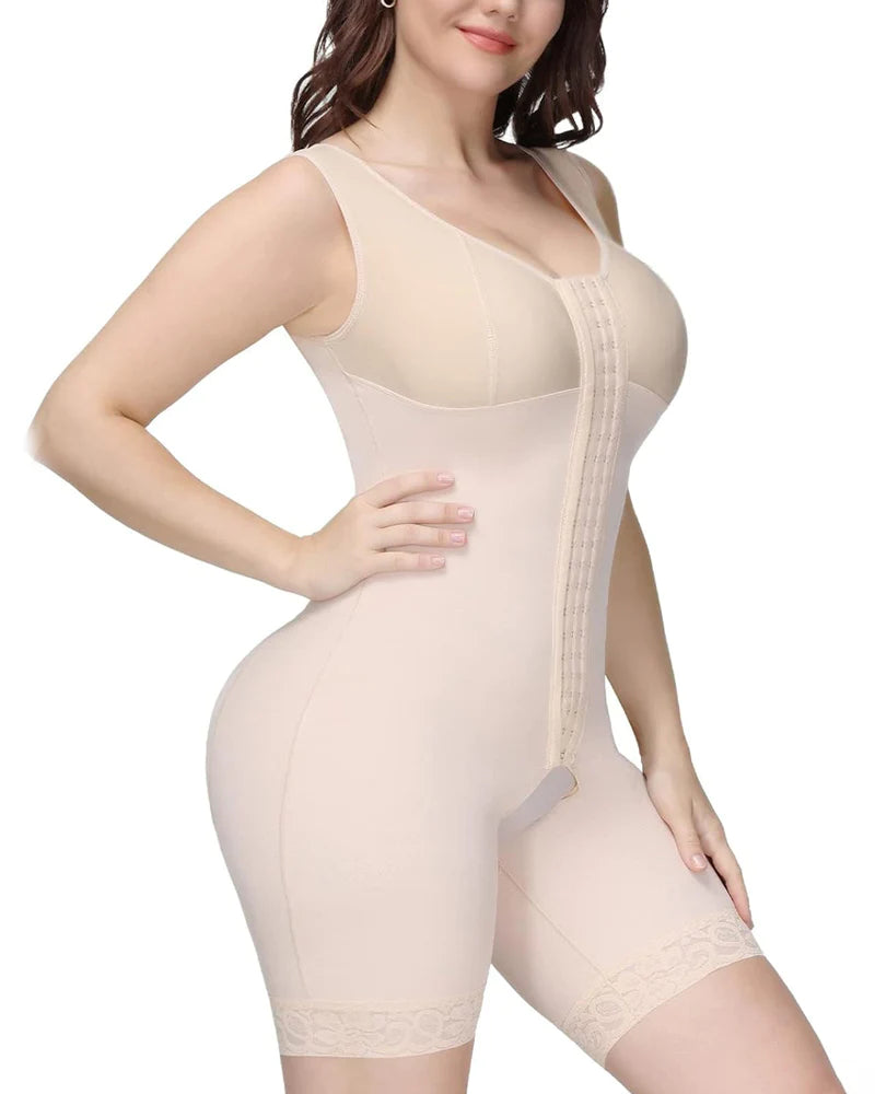 Shapshe® Faja Moldeadora para Mujer Control de Abdomen Post Cirugía Compresión Levanta Glúteos Beige