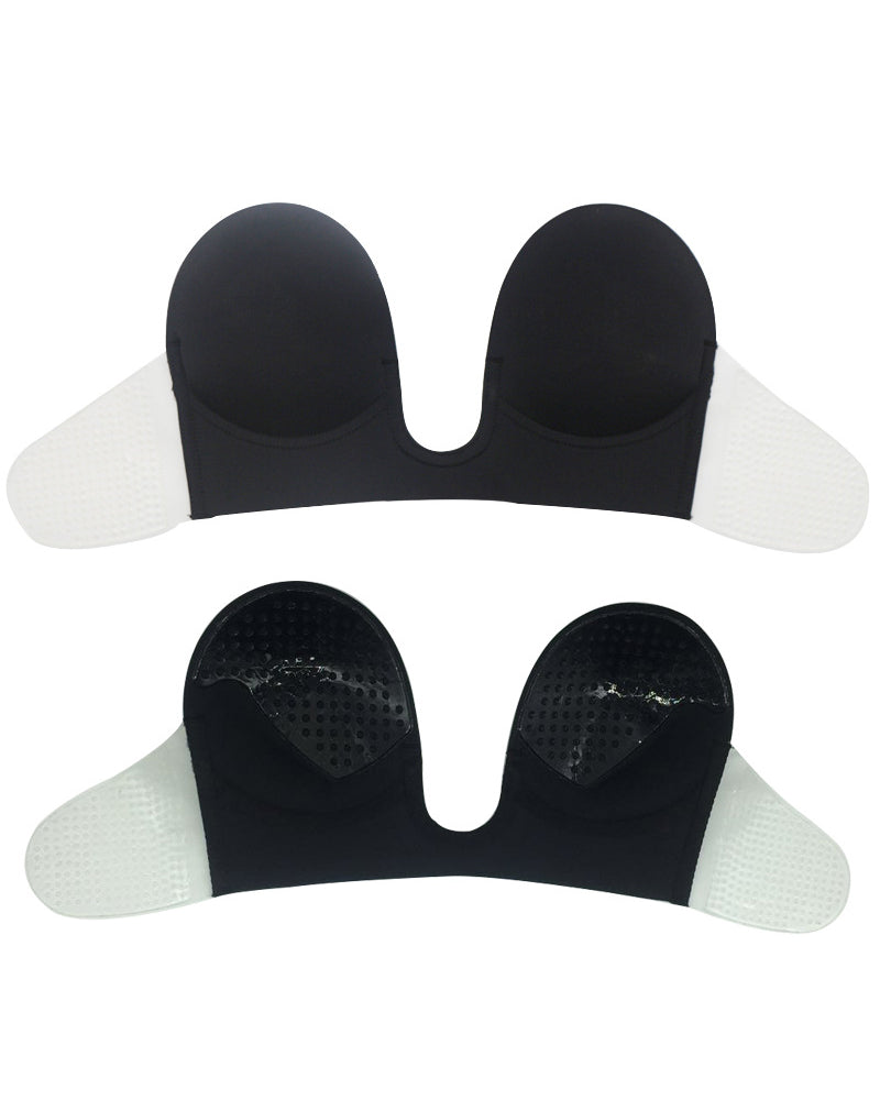 Sostén Invisible Reutilizable Sin Espalda Push Up Adhesivo Sin Tirantes
