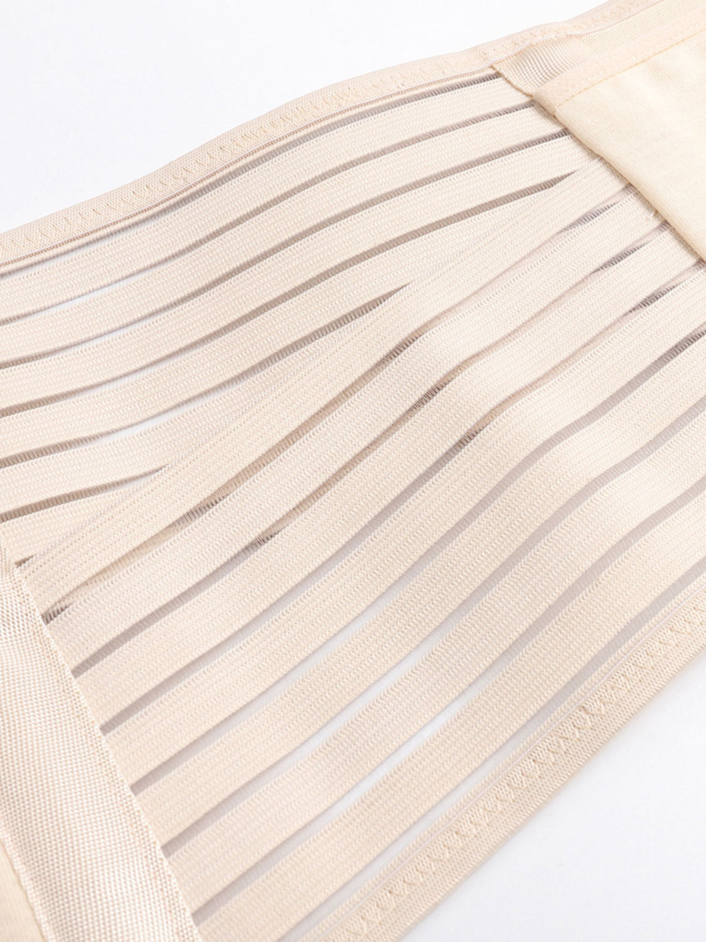 Entrenador de Cintura Femenino con Soporte Lumbar Antideslizante, Corsé Ajustable, Transpirable y con Diseño Calado