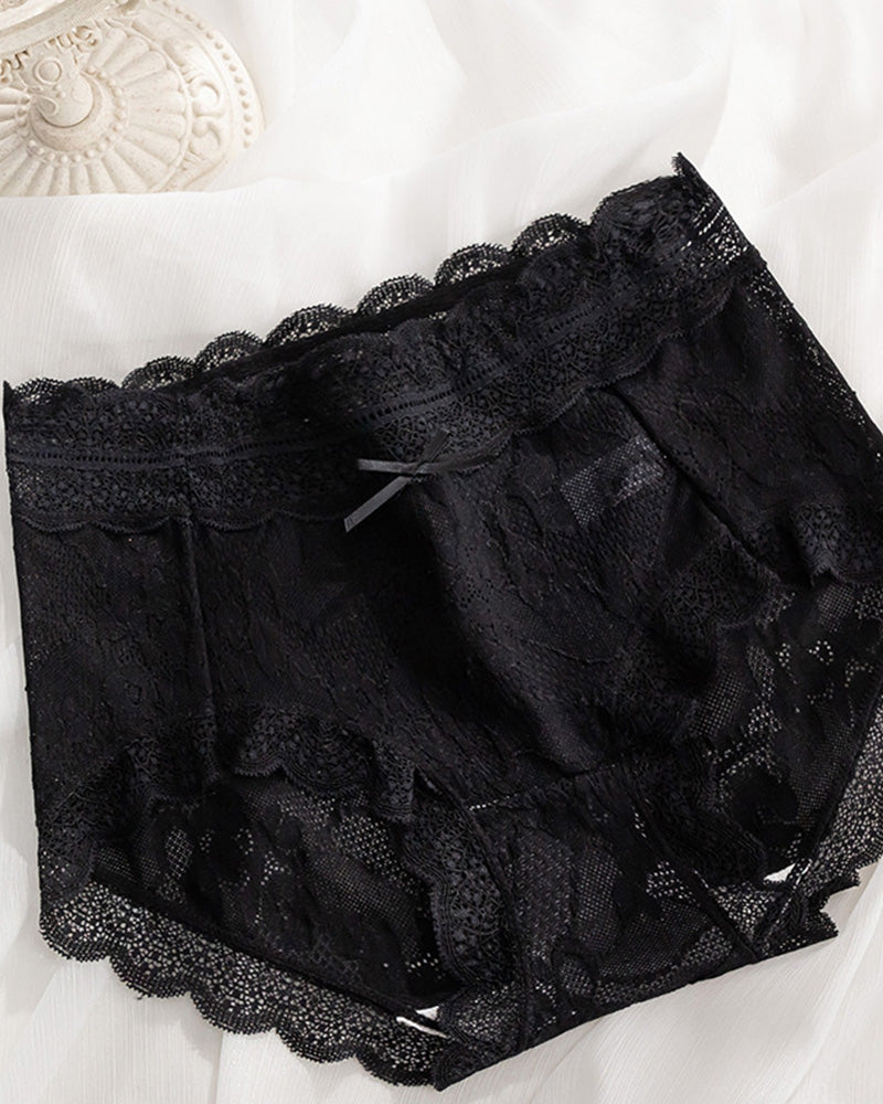 Ropa Interior de Encaje de Seda para Dama