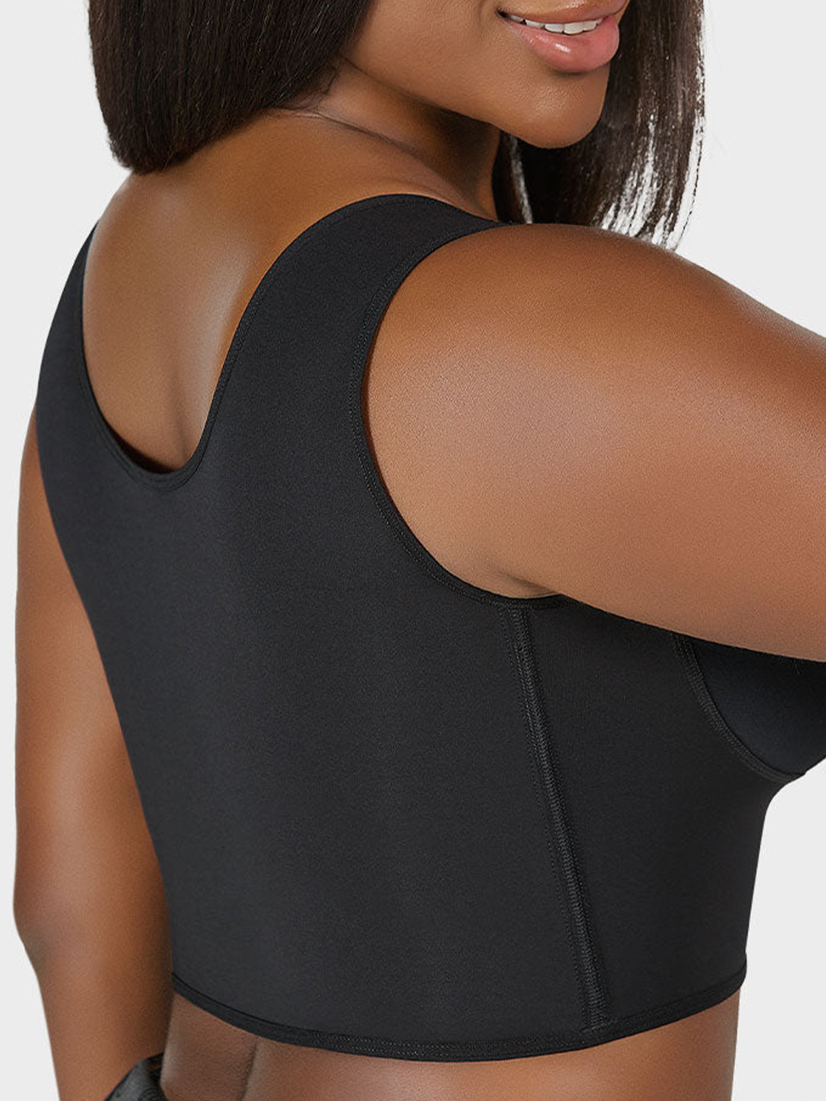 Shapshe® Front Closure Wireless High Support Longline Sports Bra