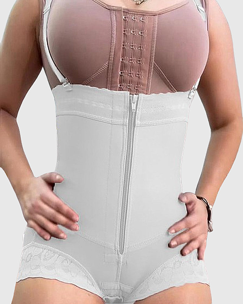 Shapshe® Shorts Moldeadores de Cintura Alta para Mujer con Cierre de Cremallera