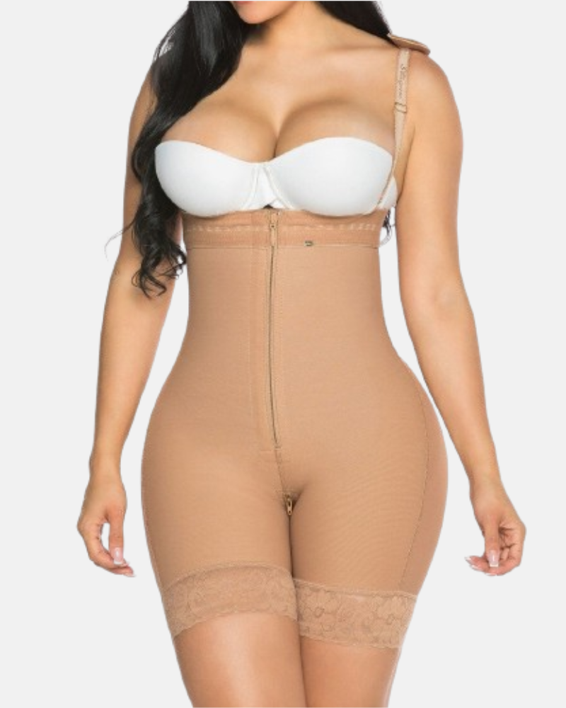 Shapshe® Faja Corporal Moldeadora de Control Firme con Escote Abierto