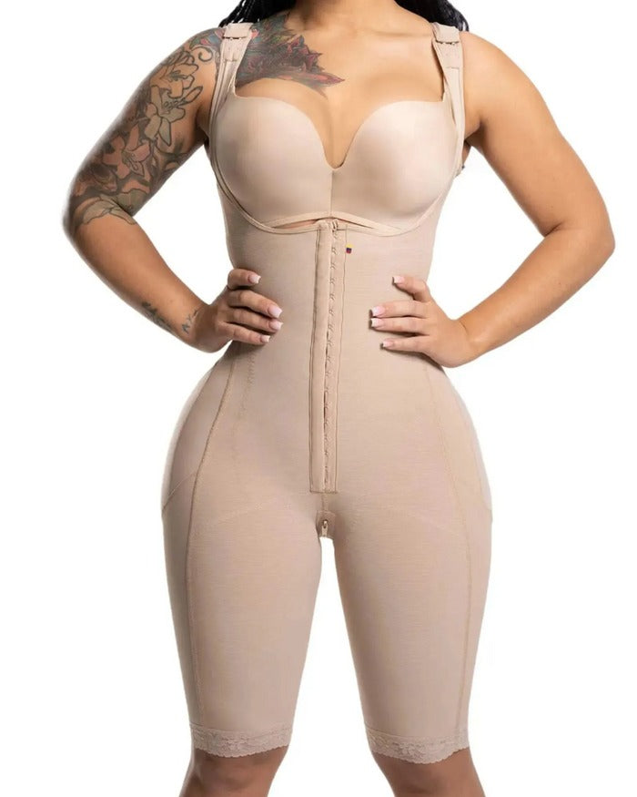 Shapshe® Faja Moldeadora Abierta en el Busto Control de Abdomen Realzador de Glúteos Moldeador Corporal