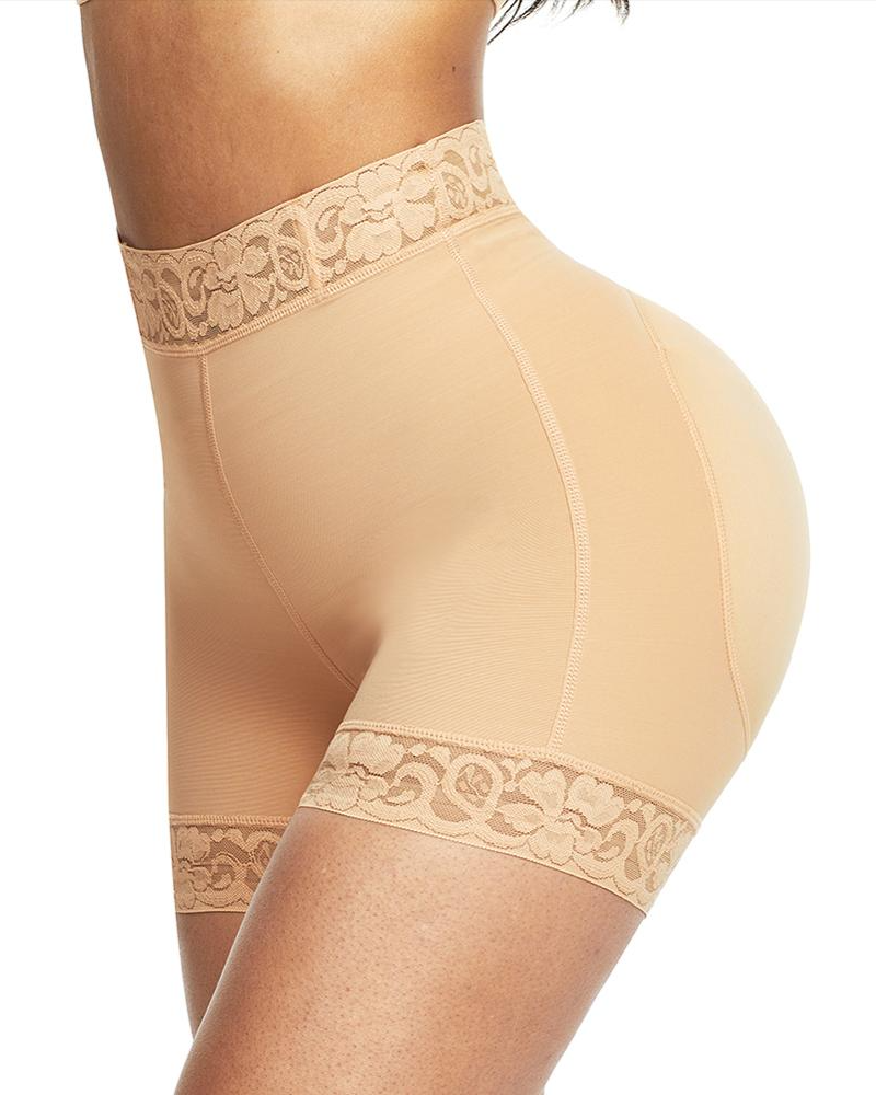 Shapshe® Shorts Moldeadores Levanta Glúteos de Cintura Media con Control de Abdomen para Mujer
