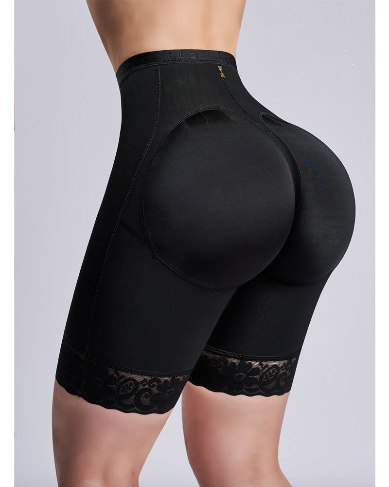 Faja Moldeadora para Mujer Cinturilla Levanta Glúteos Panty de Control de Cintura Alta