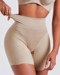 Shorts moldeadores sin costuras con control de abdomen y levantamiento de glúteos