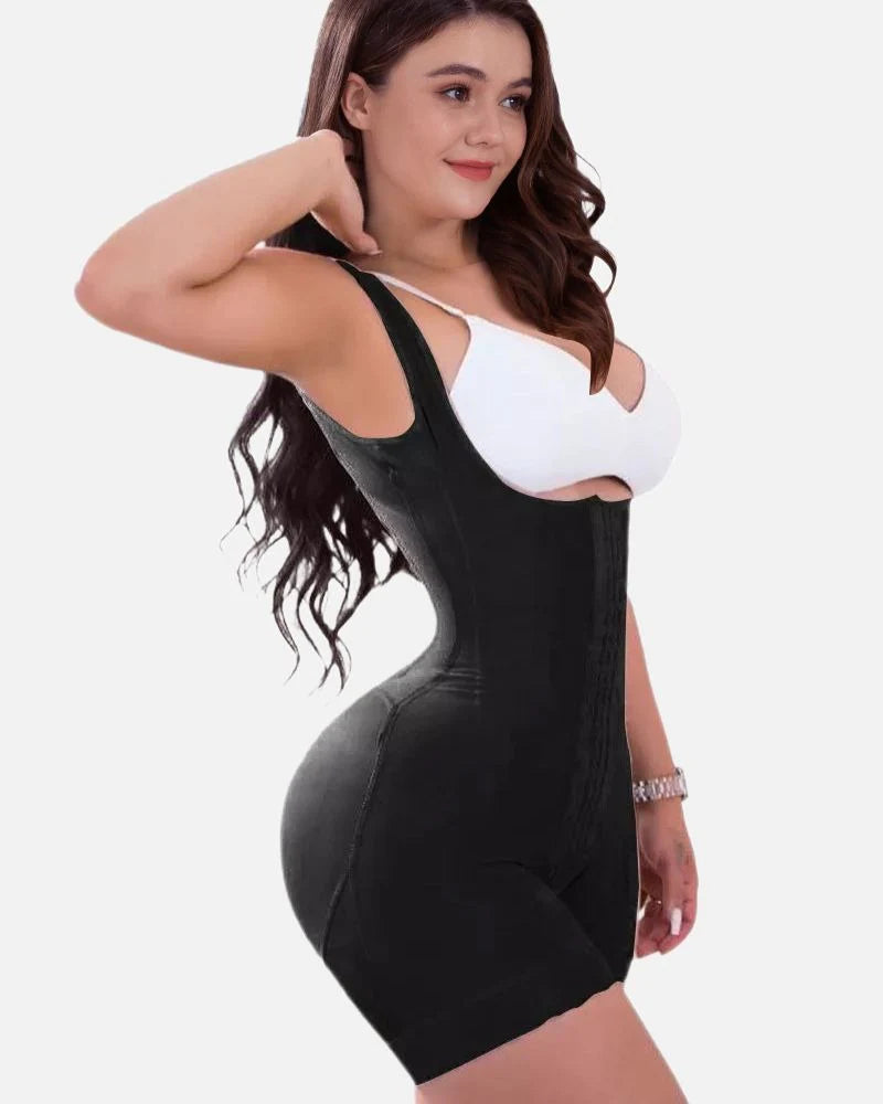 Shapshe® Faja Moldeadora de Compresión Firme para Abdomen, Body Ajustable con Cierre de Ganchos