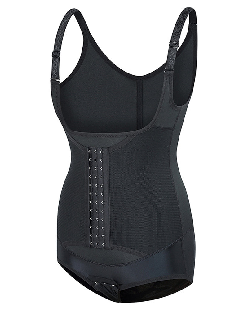 Faja Moldeadora de Cintura para Mujer, Body Control de Abdomen, Reductor Slim con Pecho Abierto