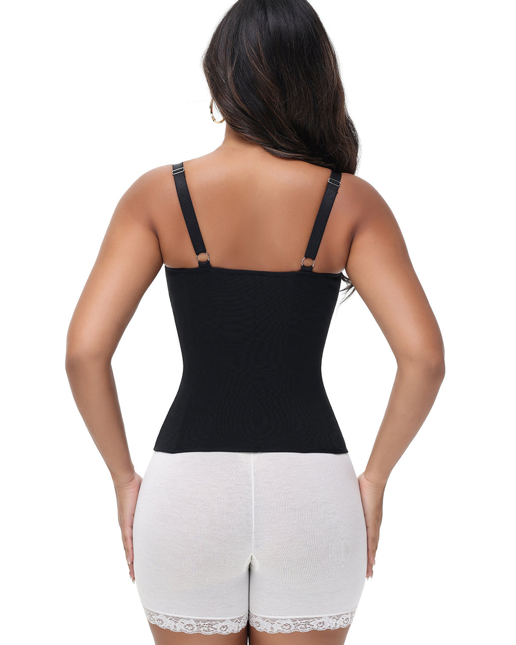 Shapshe® Corset Modelador de Cintura con Escote en V Sexy y Encaje